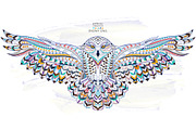 Ethnic Collection: Snowy Owl, an Animal Illustration by ArtoJoy (Thumbnail 2 of 5)
