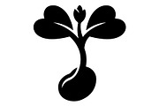 Plant Growth Silhouette Vector, an Object Graphic by Gfx_Store (Thumbnail 1 of 15)