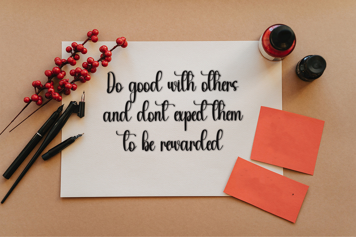 Wonderful, a Handwritten Font by FreshTypeINK (Photo 4 of 6)
