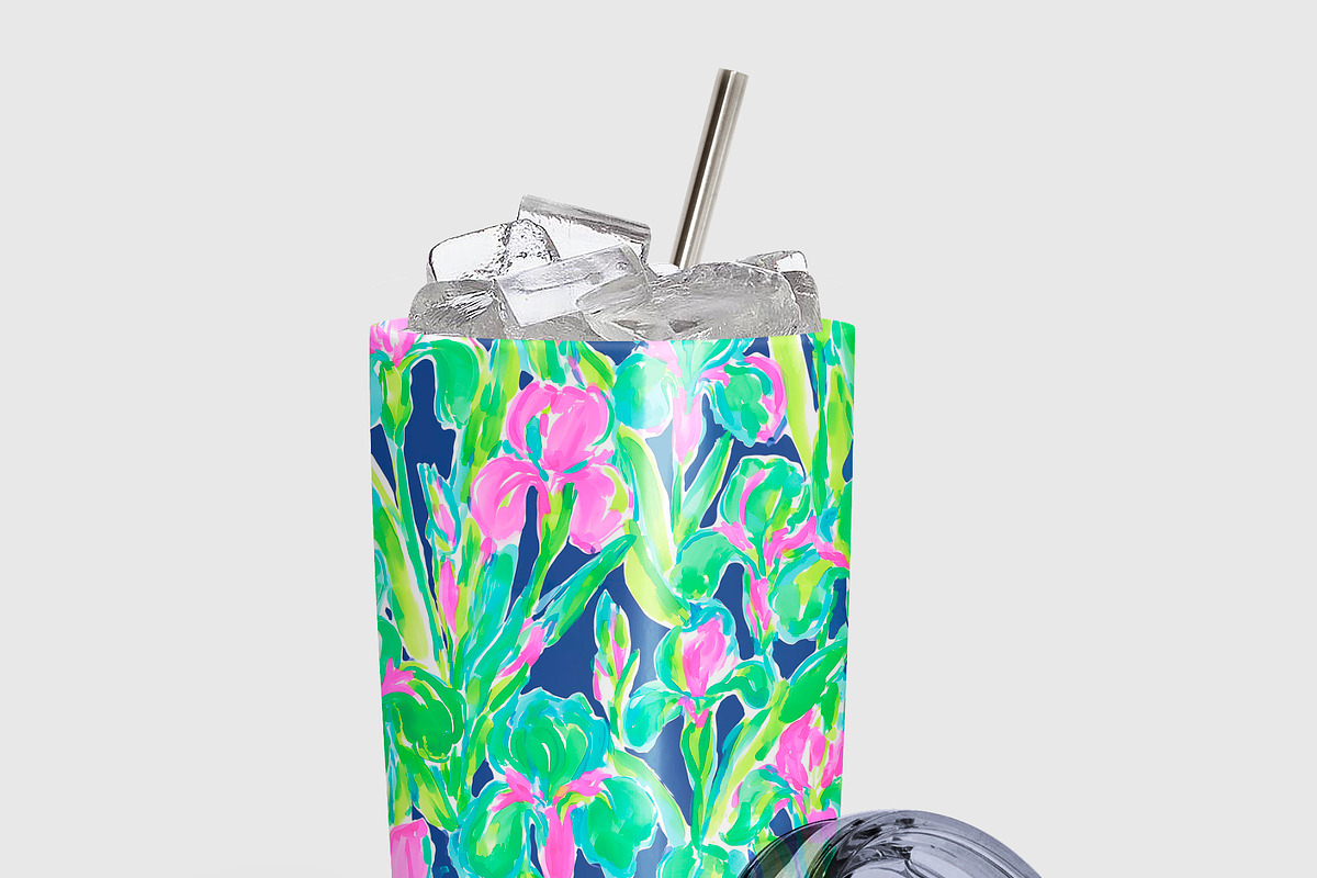 Seamless Floral Patterns, a Pattern Graphic by The Preppy Artist (Photo 4 of 11)