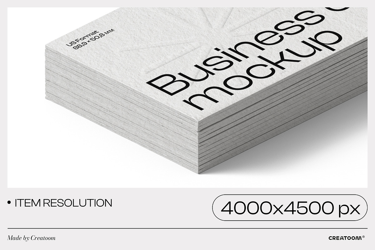 60 Business card mockups, a Product Mockup by Creatoom
