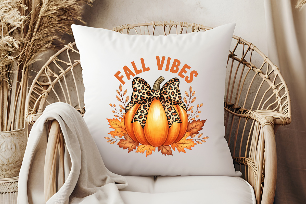 Fall Vibes Halloween Pumpkin Png, an Illustration by Libby Wishes (Photo 6 of 6)
