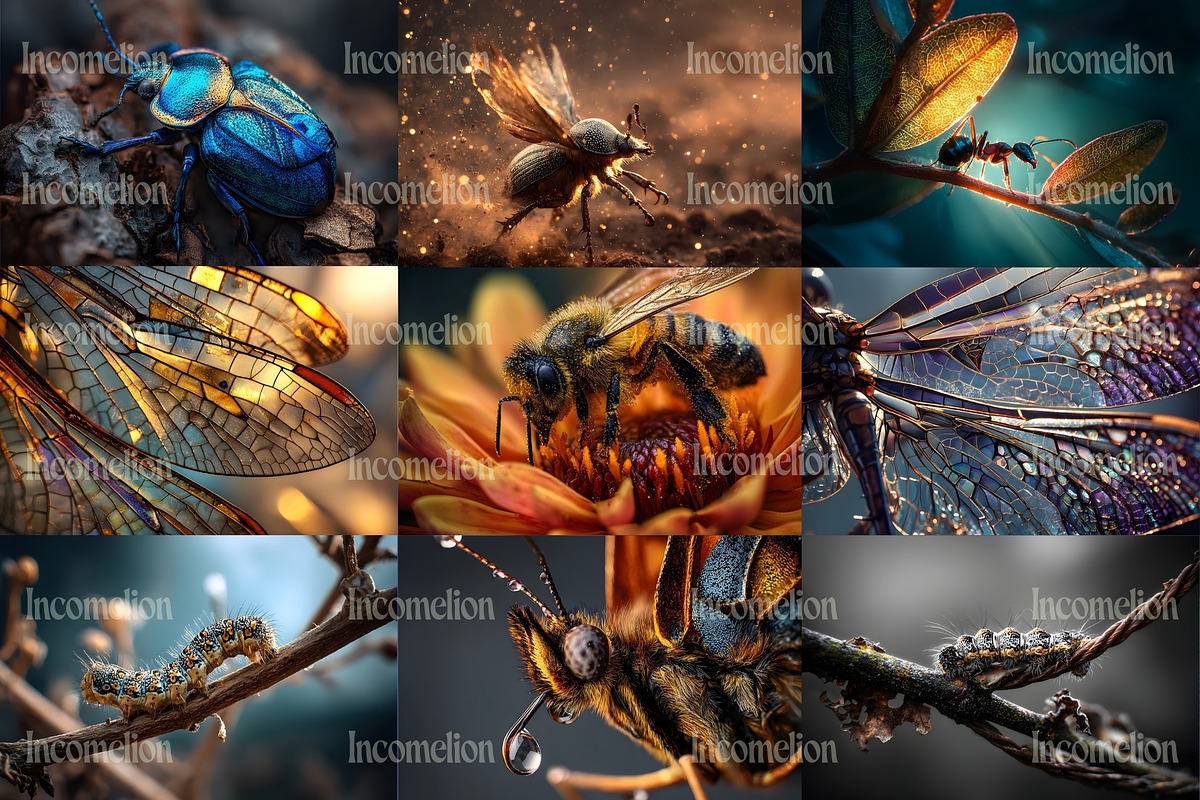 120 Macro Insect Stock Photos, an Animal Photo by Incomelion (Photo 12 of 13)