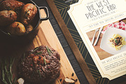 Art Deco Menu, a Flyer Template by The Good Store (Thumbnail 4 of 6)