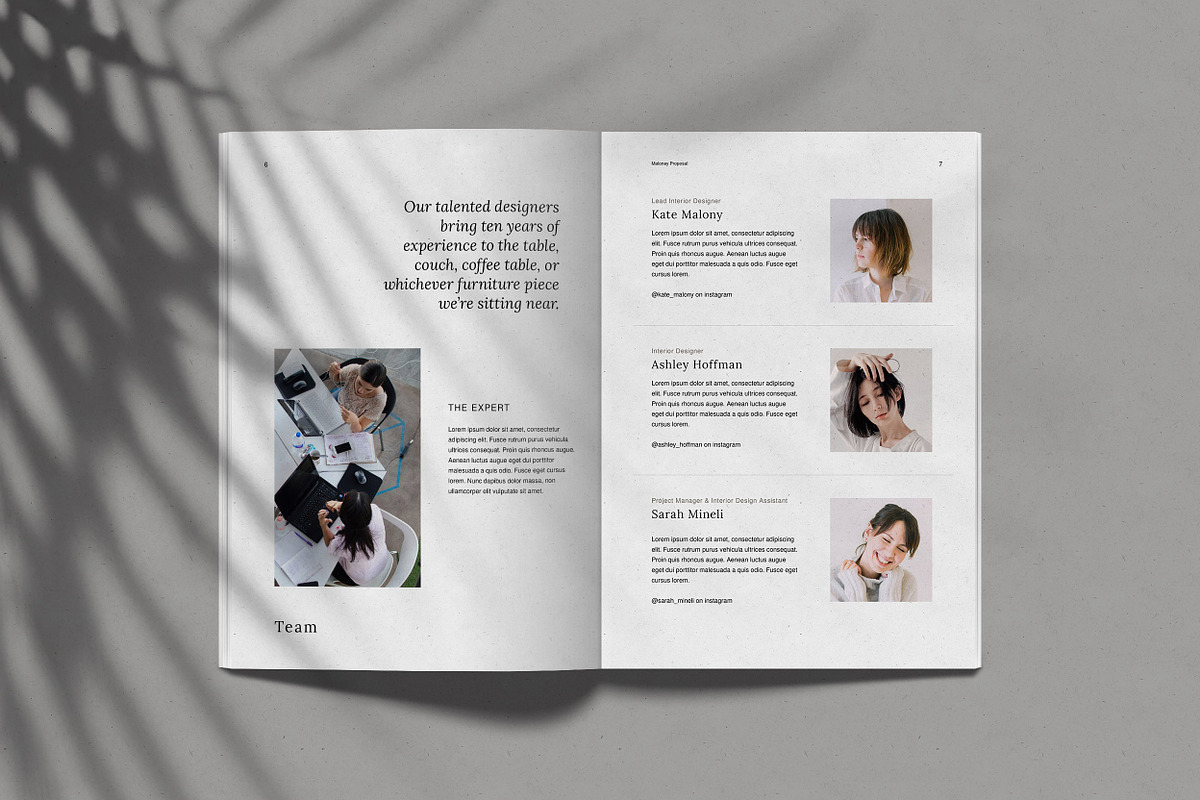 Maloney Proposal, a Brochure Template by Kreatype Studio (Photo 4 of 11)