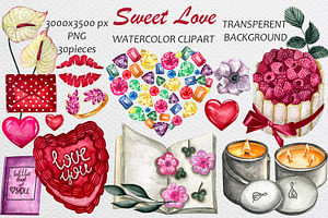 Hand Drawn Valentine's Day Icon Love