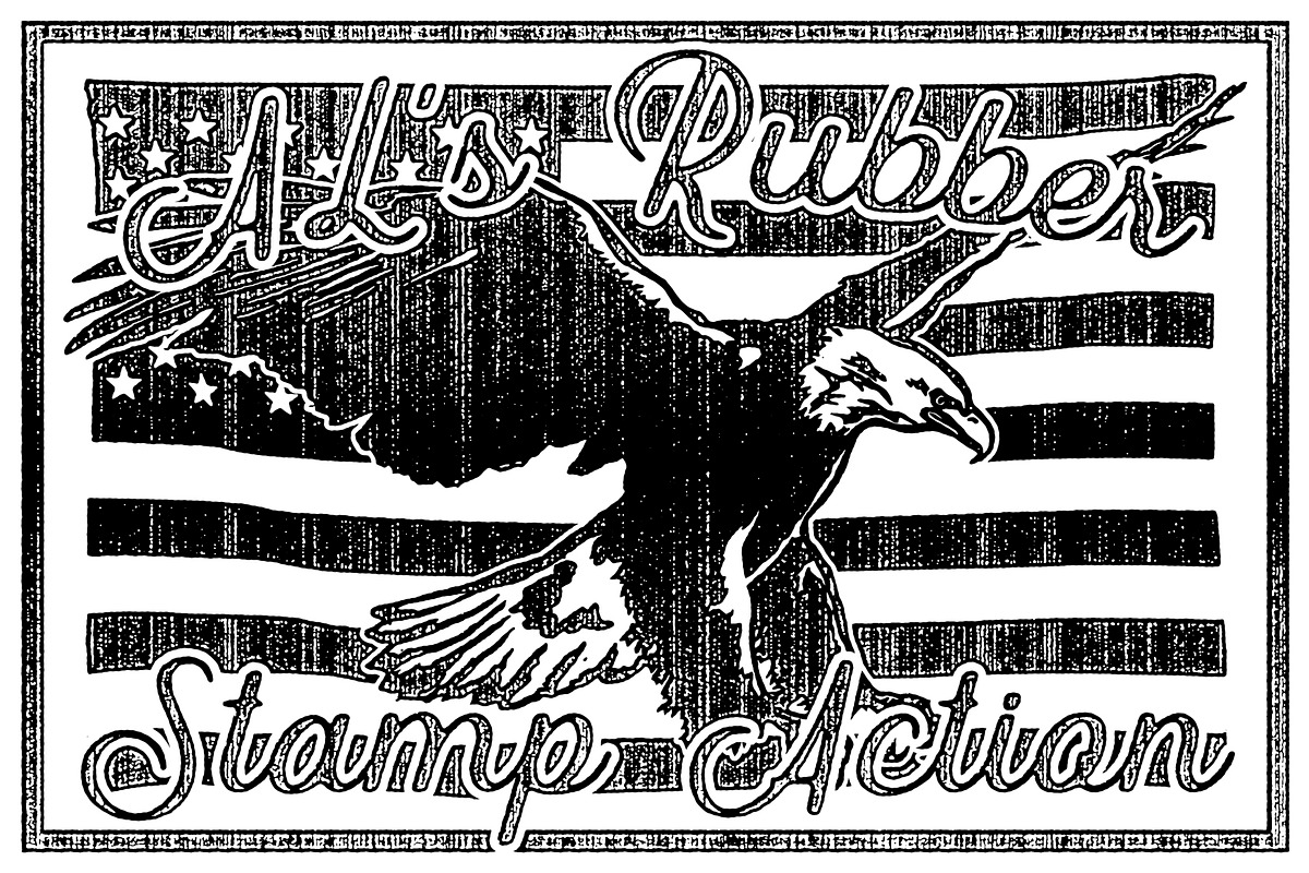 AL's Rubber Stamp Action Kit, an Action Add-On by AL's Design Studio (Photo 23 of 33)