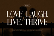 Hunter Elegant Serif Font Typeface, a Serif Font by Perfectype (Thumbnail 2 of 7)