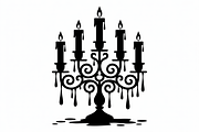 Candle silhouette vector, an Illustration by Amazin_art (Thumbnail 13 of 13)