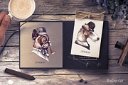 GENTLEMAN DOGS SET, an Object Graphic by Alisa Mikibith Art (Thumbnail 7 of 10)