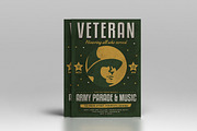 Modern Veteran Day Flyer, a Flyer Template by Tokosatsu (Thumbnail 3 of 4)
