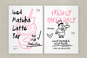 Matcha Morning – Playful Marker Font, a Handwritten Font by Nonceni (Thumbnail 2 of 12)