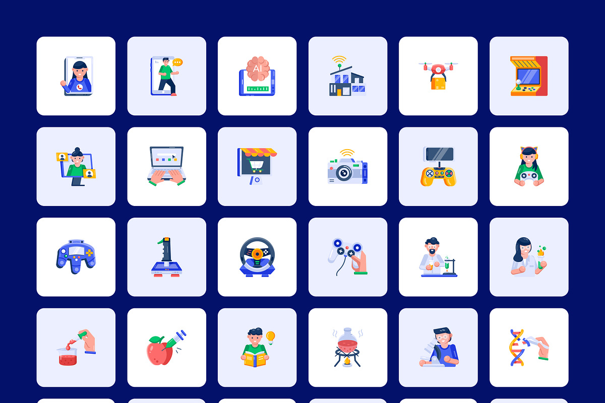 300 Innovation Icons, a Duotone Icon by Prosymbols (Photo 8 of 10)