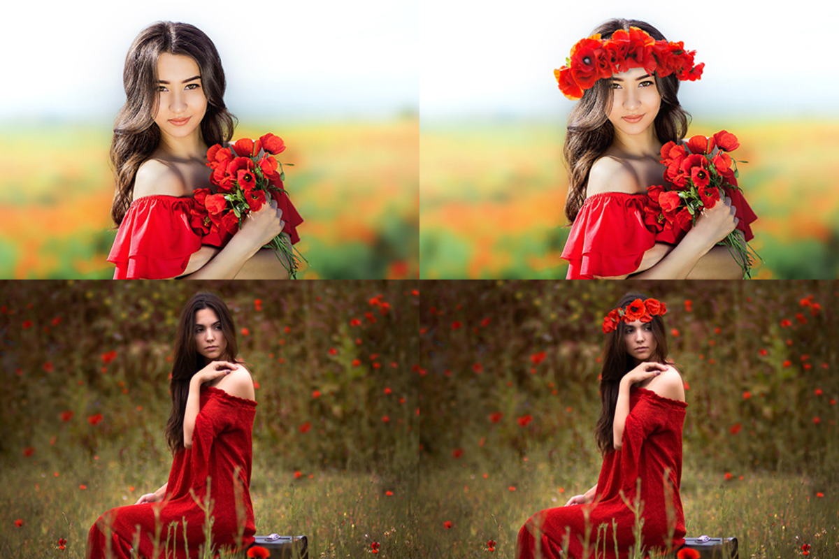 Flower Crown Overlays, an Object Graphic by VligCreativeStudio (Photo 2 of 7)