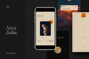 Astra Zodiac Instagram Templates