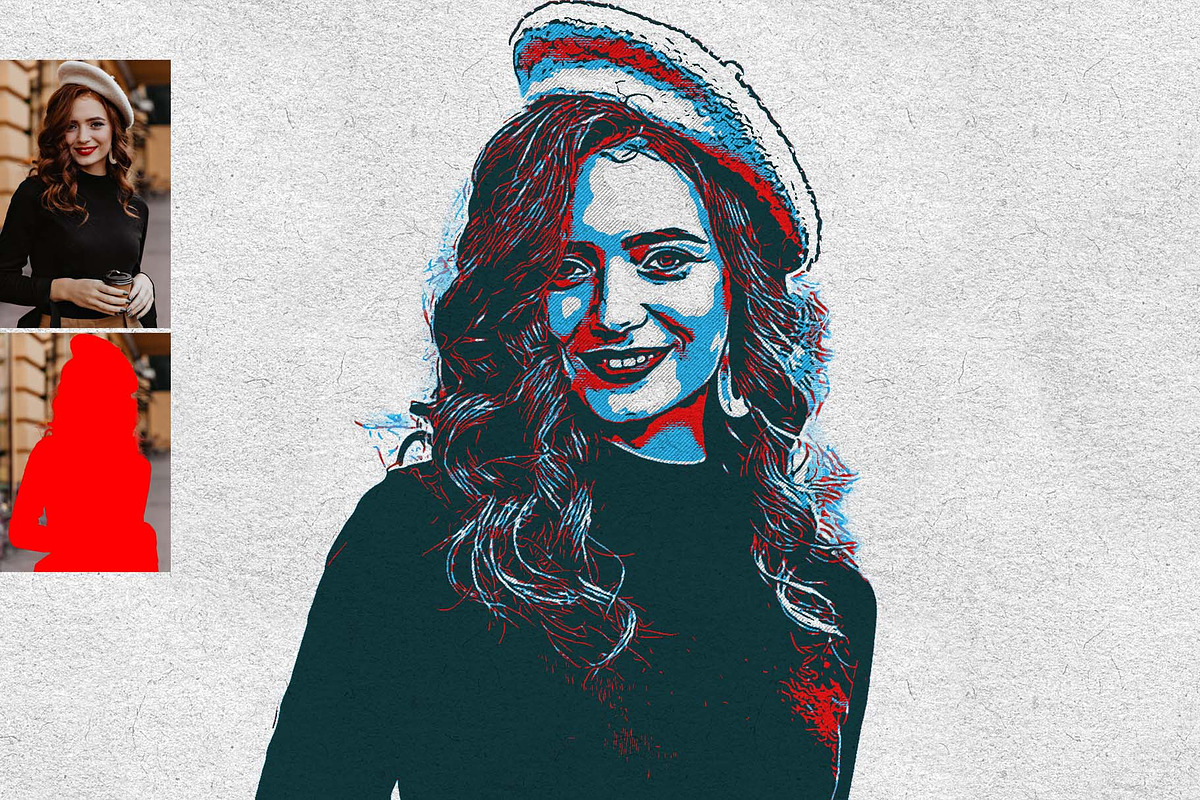 Vector Creator Photoshop Action, an Action Add-On by Photoshop Action (Photo 13 of 15)
