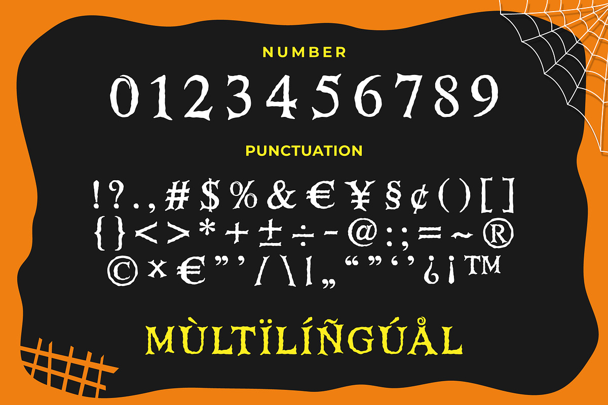 Creepy Souls - Halloween Font, a Serif Font by Mily Studio (Photo 8 of 10)