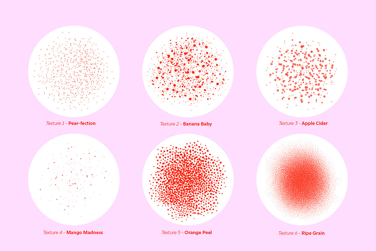 Fruity Texture Procreate Brush Set, a Brush Add-On by Tayla de Beer (Photo 2 of 8)