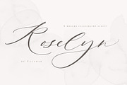 Roselyn Script, a Script Font by Calamar Studio (Thumbnail 13 of 13)