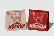 Paper Bag Mockup, a Packaging Mockup by Permadi Creative (Thumbnail 2 of 5)