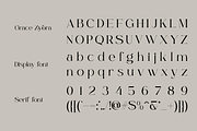Grace Zyora - Luxury Modern Font, a Serif Font by roomspace creative lab (Thumbnail 11 of 13)