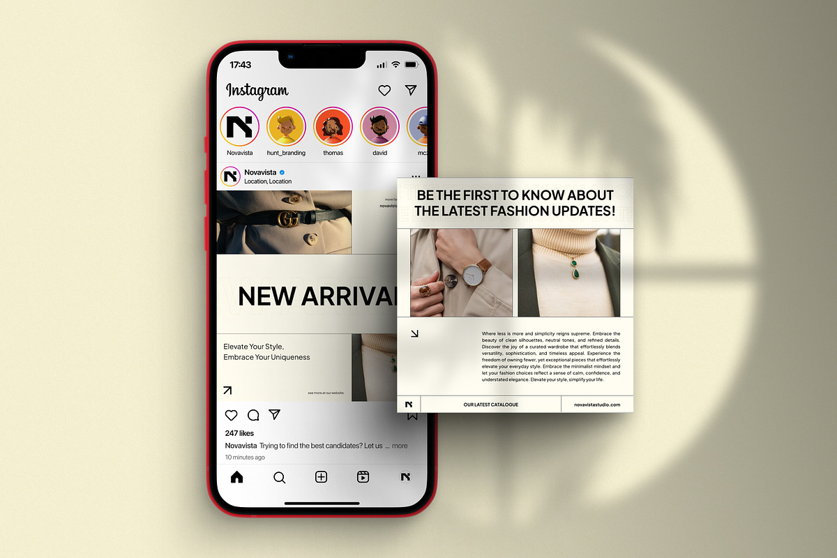 Fashion - Social Media Templates, a Social Media Template by madebynoval (Photo 4 of 6)