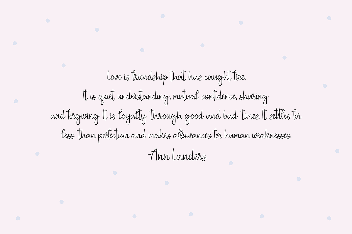 Bold Script Font Bundle of 4 preview 5