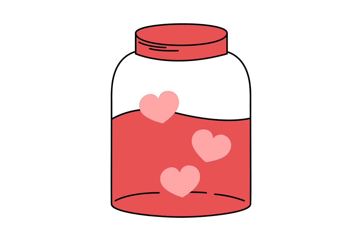 Valentines Day Heart Characters, a Healthcare Illustration by the_myro (Photo 2 of 21)