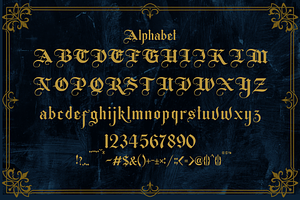 ROSTAGE Blackletter