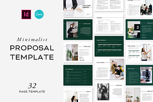 Proposal Template - Canva & InDesign