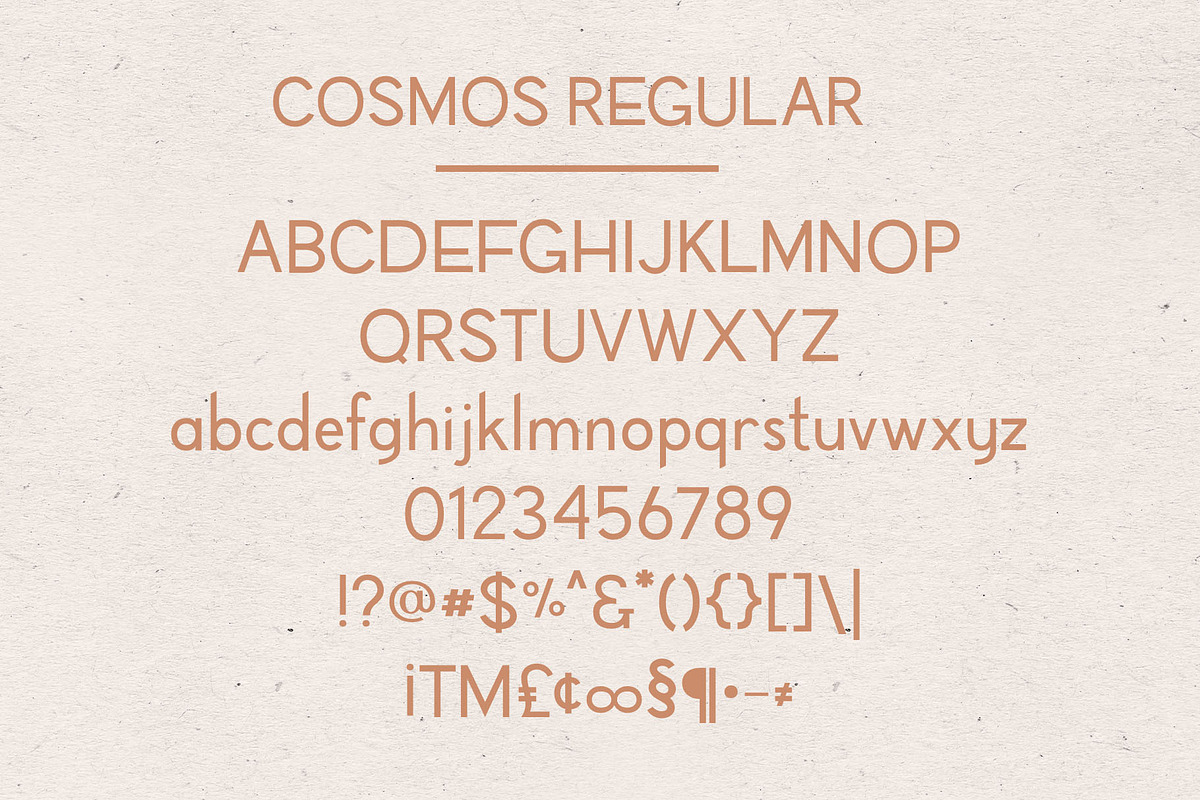 COSMOS Offset Font Duo, a Sans Serif Font by Fancy Malone (Photo 11 of 13)