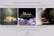 WOW SALE! HUGE GOLD FOIL COLLECTION, an Object Graphic by Illumineer Media & Design (Thumbnail 28 of 44)