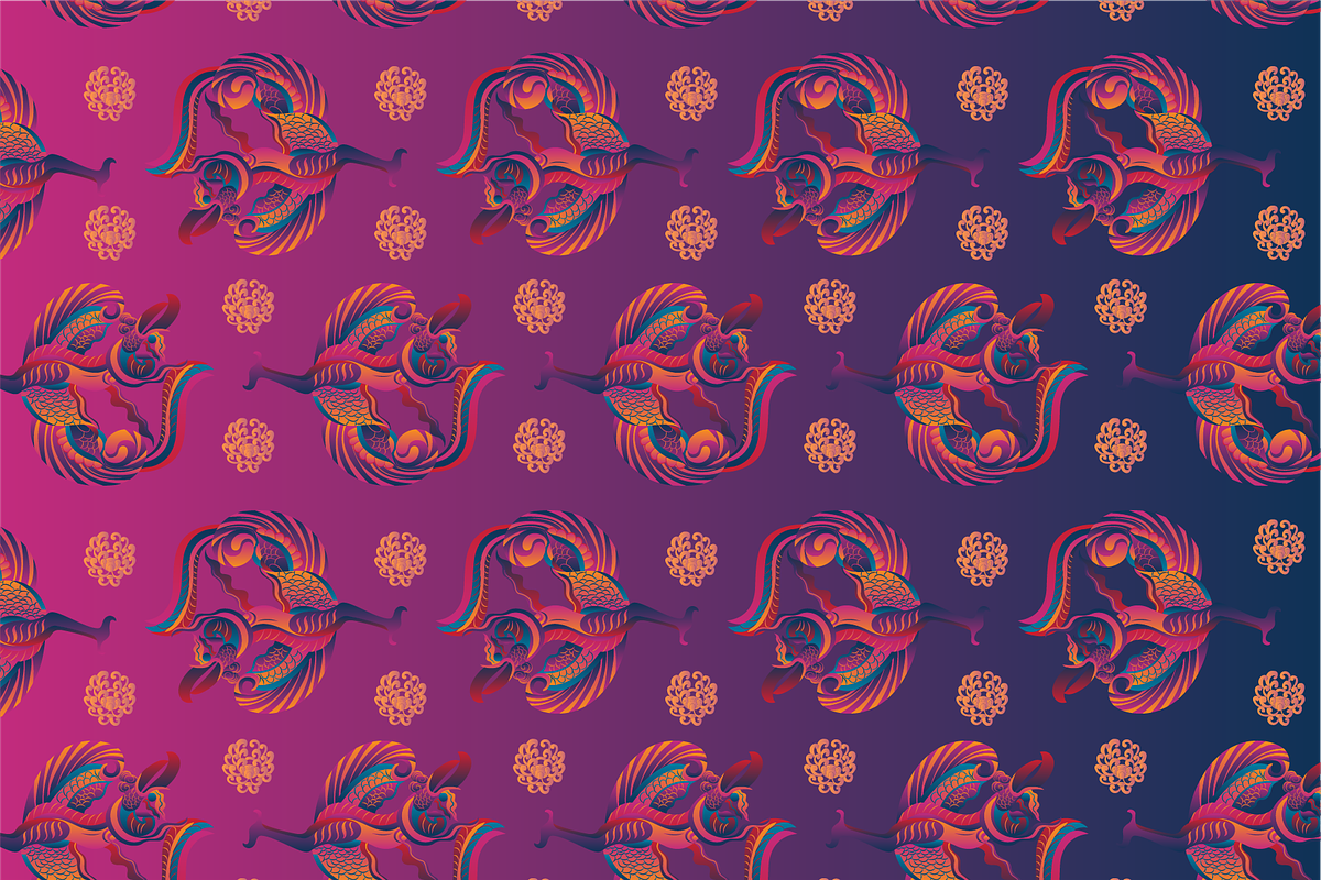 9 Elements | Vietnamese Folk Pattern, a Graphic by hiennguyen_2010 (Photo 6 of 7)