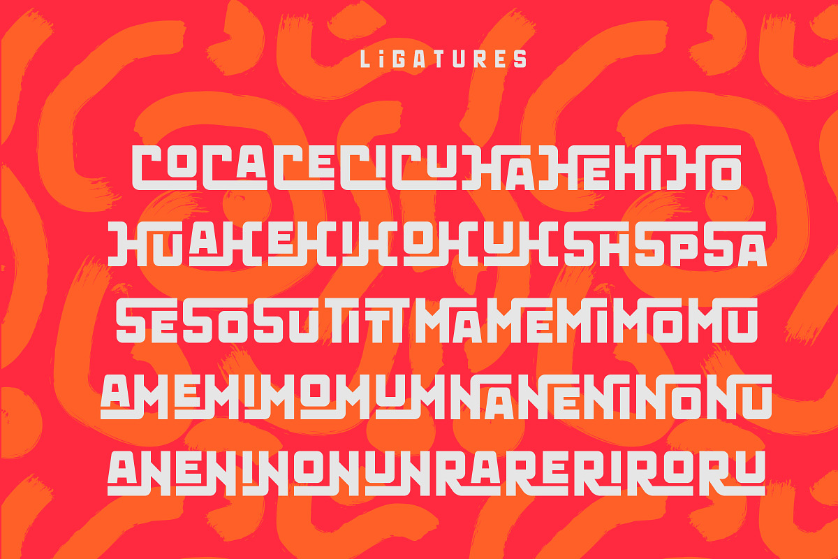 Mutapa Font and Patterns Extra preview 4