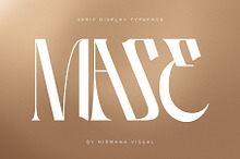 Mase - Branding Logo Font