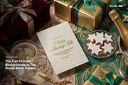 Christmas Card Mockup Set, a Product Mockup by Renderteam (Thumbnail 4 of 16)