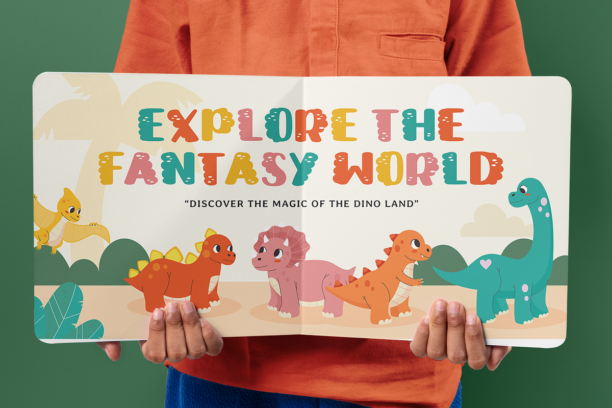 DINO ISLAND - Dino Font, a Handwritten Font by Mozatype (Photo 8 of 8)