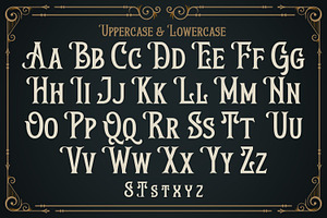 Blind Qualifier - Vintage Typeface