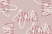 Lovable Script Fonts, a Script Font by 50Fox (Thumbnail 2 of 17)