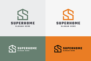 Super Home Letter S Logo, a Branding & Logo Template by Design_Planet