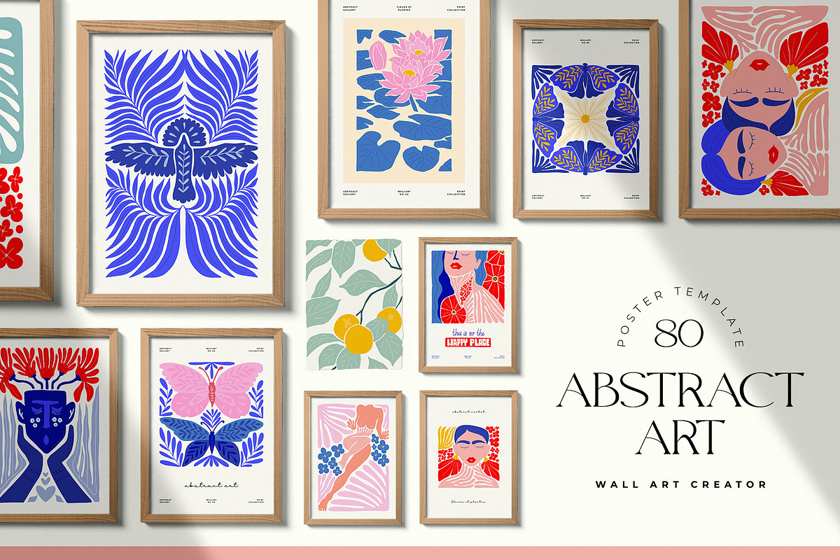 Wall Art | Bundle | 840 Posters, an Object Graphic by Leleka.Store (Photo 26 of 48)