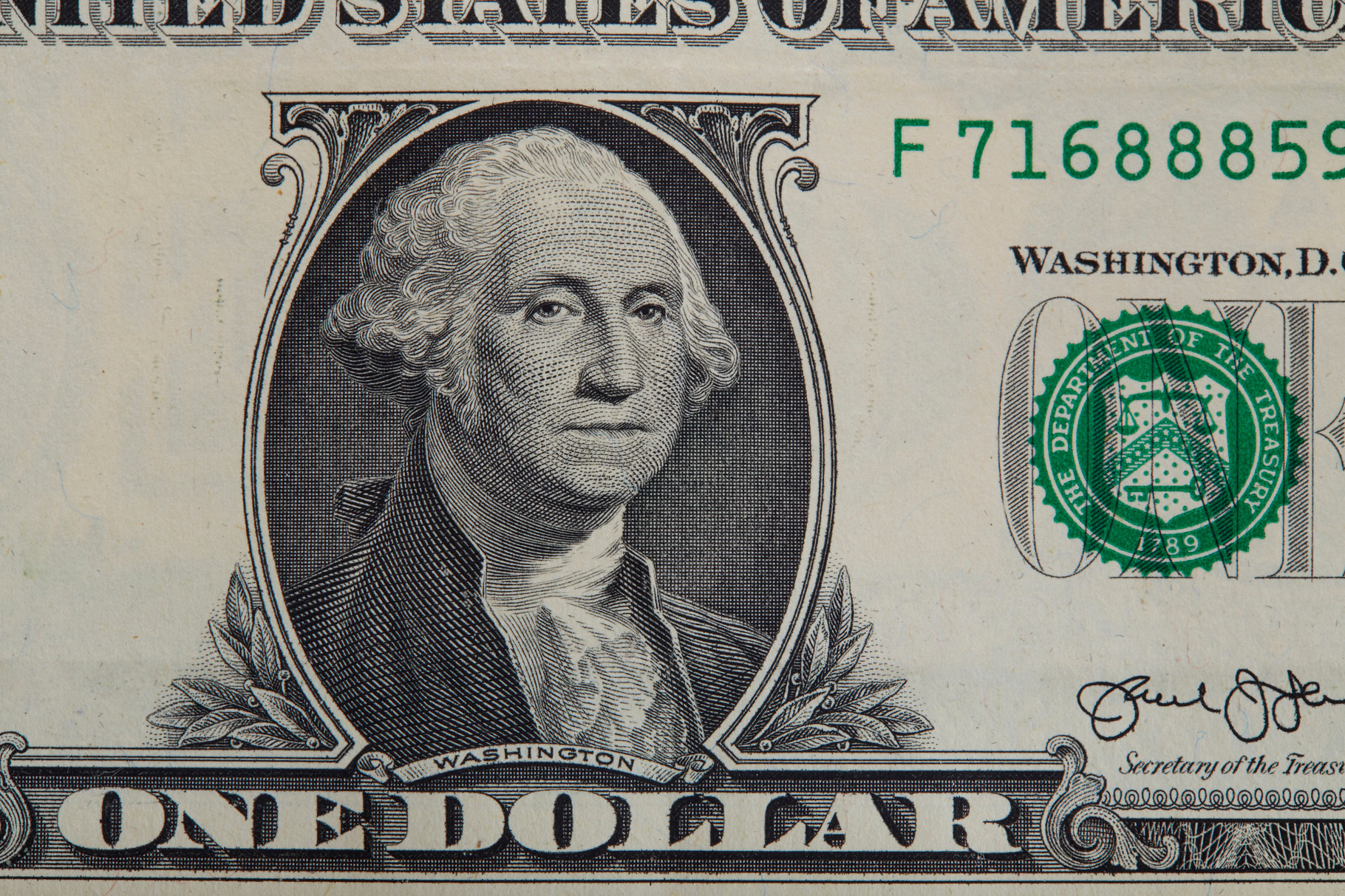 one dollar bill, a Background Photo by 1981 Rustic studio kan