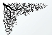 50 Tree Branch Corner Silhouette, a Decorative Illustration by Amazin_art (Thumbnail 22 of 46)