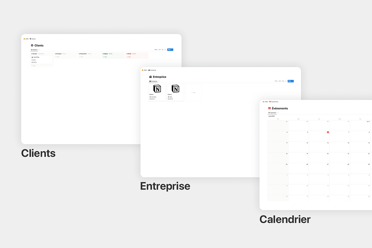 CRM, a Templates & Theme by MisterAutomatiz (Photo 3 of 4)