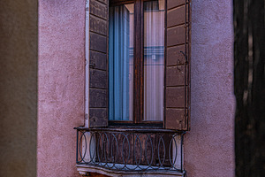 Beautiful architecture of narrow streets of Venice city