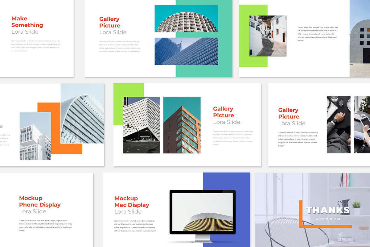 Lora Minimal Powerpoint Template, a Presentation Template by Fortyone (Photo 5 of 5)