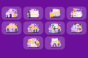 Business Illustration Pack, an Illustration by baii09 (Thumbnail 3 of 4)