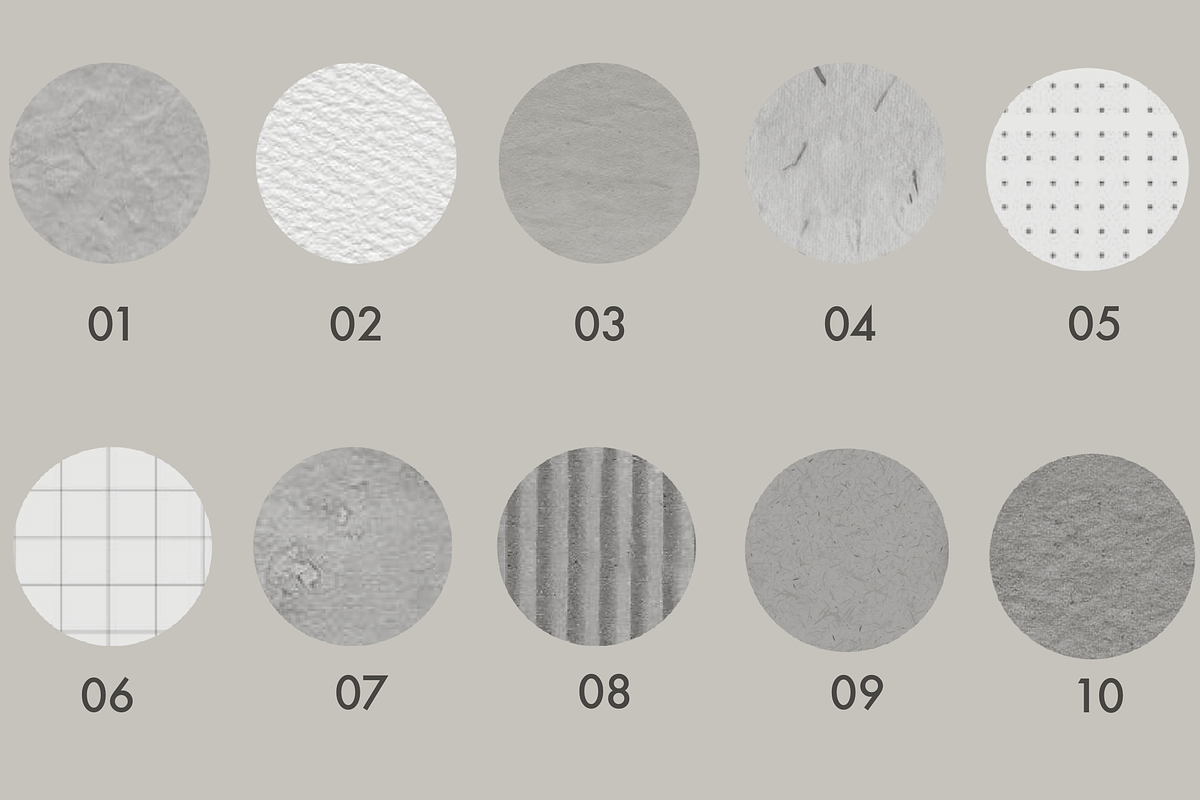 Paper texture brushes for Procreate, a Brush Add-On by Andreen (Photo 2 of 5)