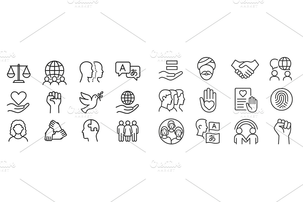 Symbols of unity and collaboration, an Education Illustration by ZinetroN