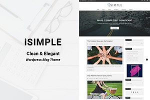 ISimple - WordPress Blog Theme